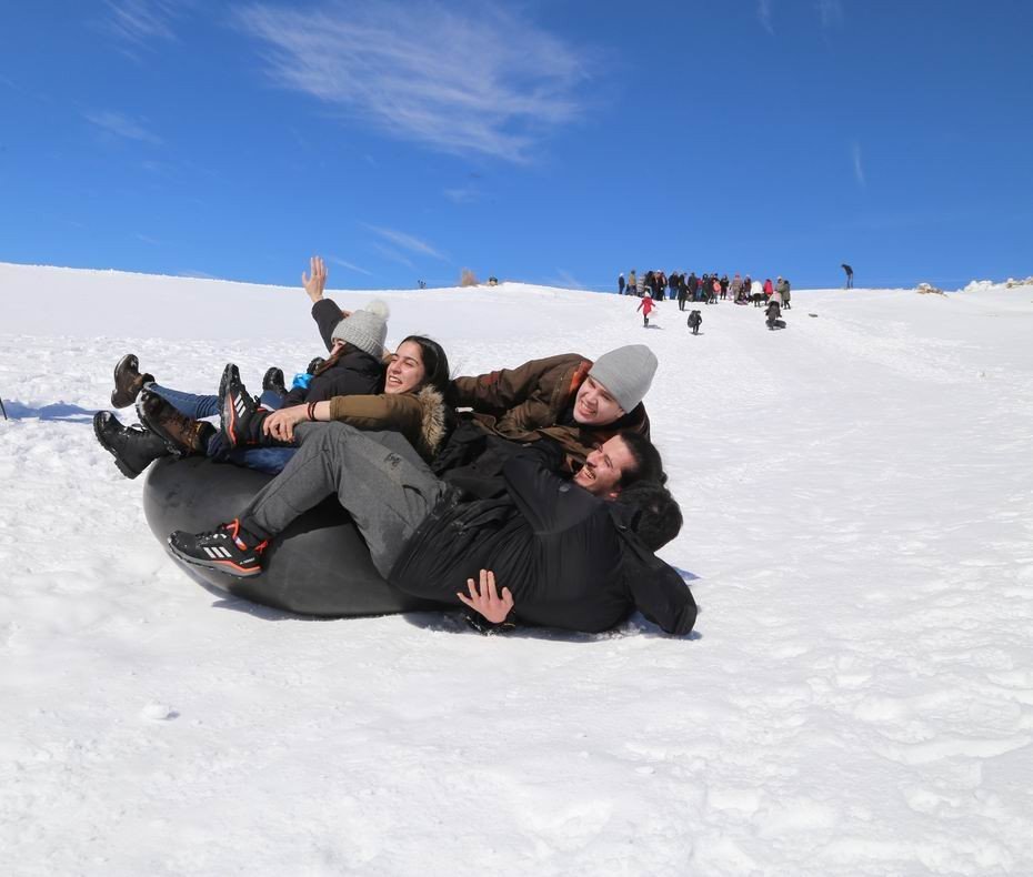 Hadim'de Naylonlu Kayak Keyfi