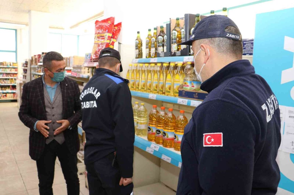 Mersin'de Zabıtanın Denetimi Devam Ediyor