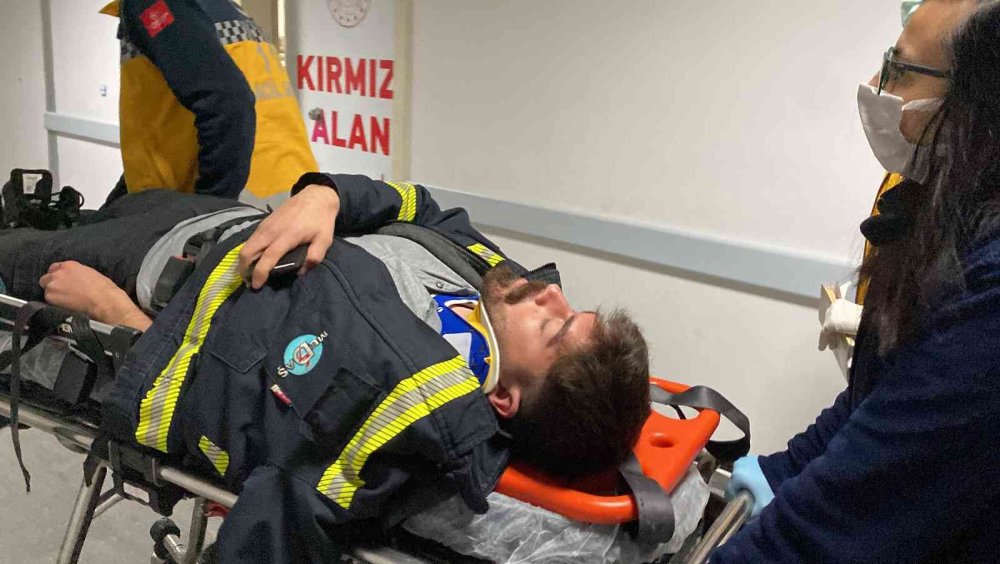 Aksaray’da Trafik Kazası: 2 Yaralı