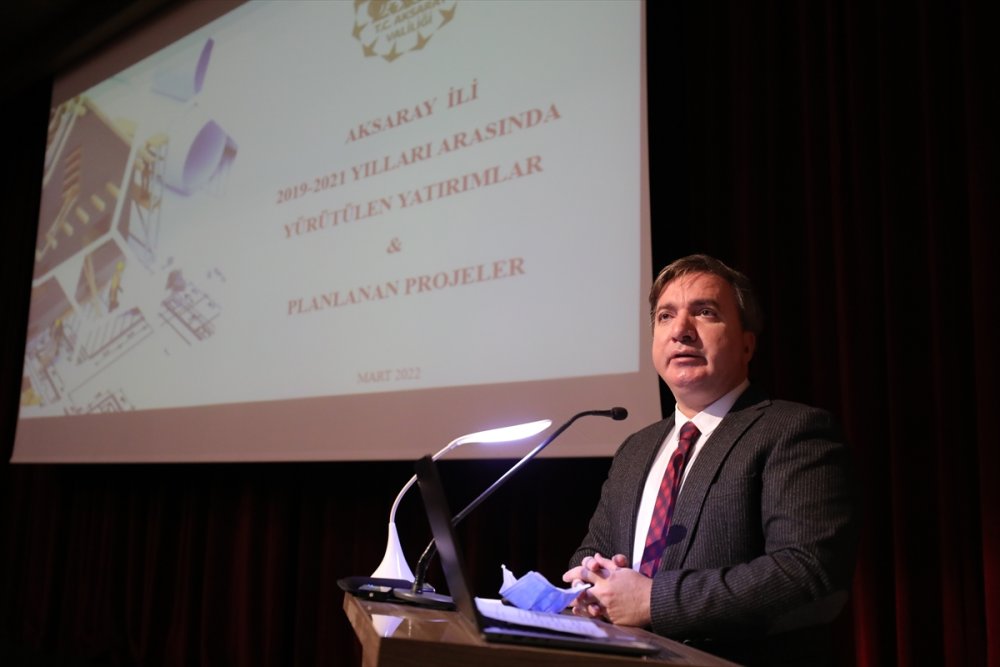 Aksaray'da Proje Ve Yatırımları Değerlendirme Toplantısı