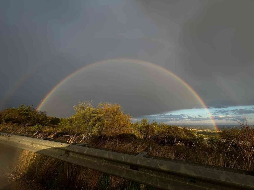 Mersin’de Çifte Gökkuşağı