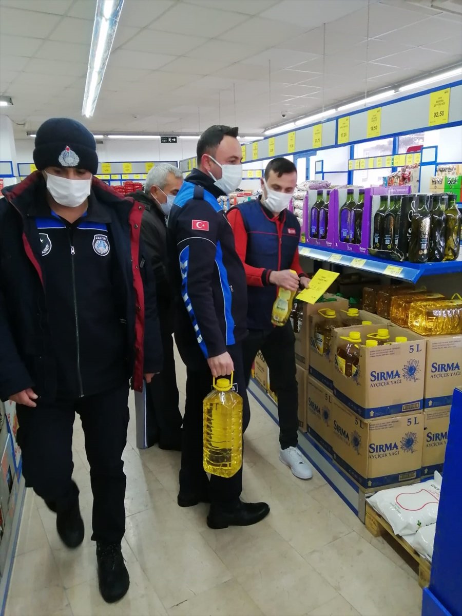 Ermenek'te Market Denetimleri