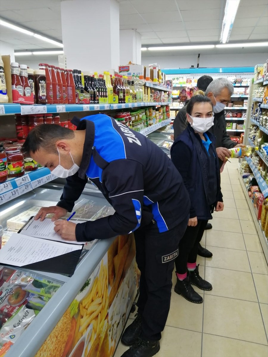 Ermenek'te Market Denetimleri