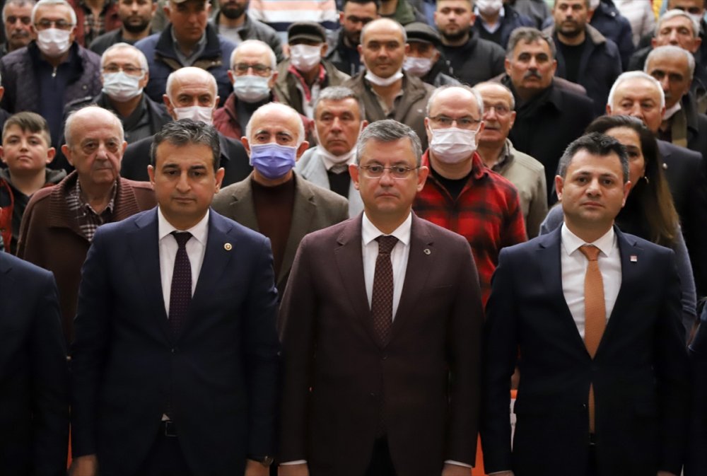Chp Grup Başkanvekili Özel, Aksaray'da İl Danışma Kurulu Toplantısında Konuştu