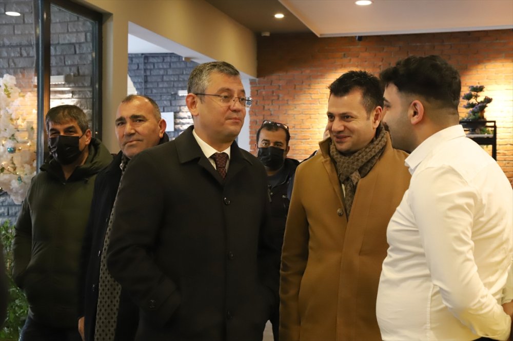 Chp Grup Başkanvekili Özel, Aksaray'da İl Danışma Kurulu Toplantısında Konuştu