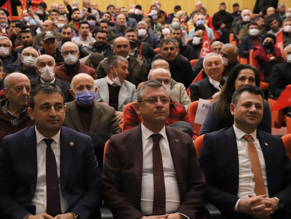 Chp Grup Başkanvekili Özel, Aksaray'da İl Danışma Kurulu Toplantısında Konuştu