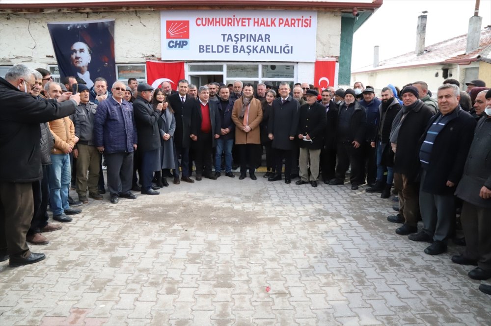 Chp Grup Başkanvekili Özel, Aksaray'da Parti Binası Açılışında Konuştu