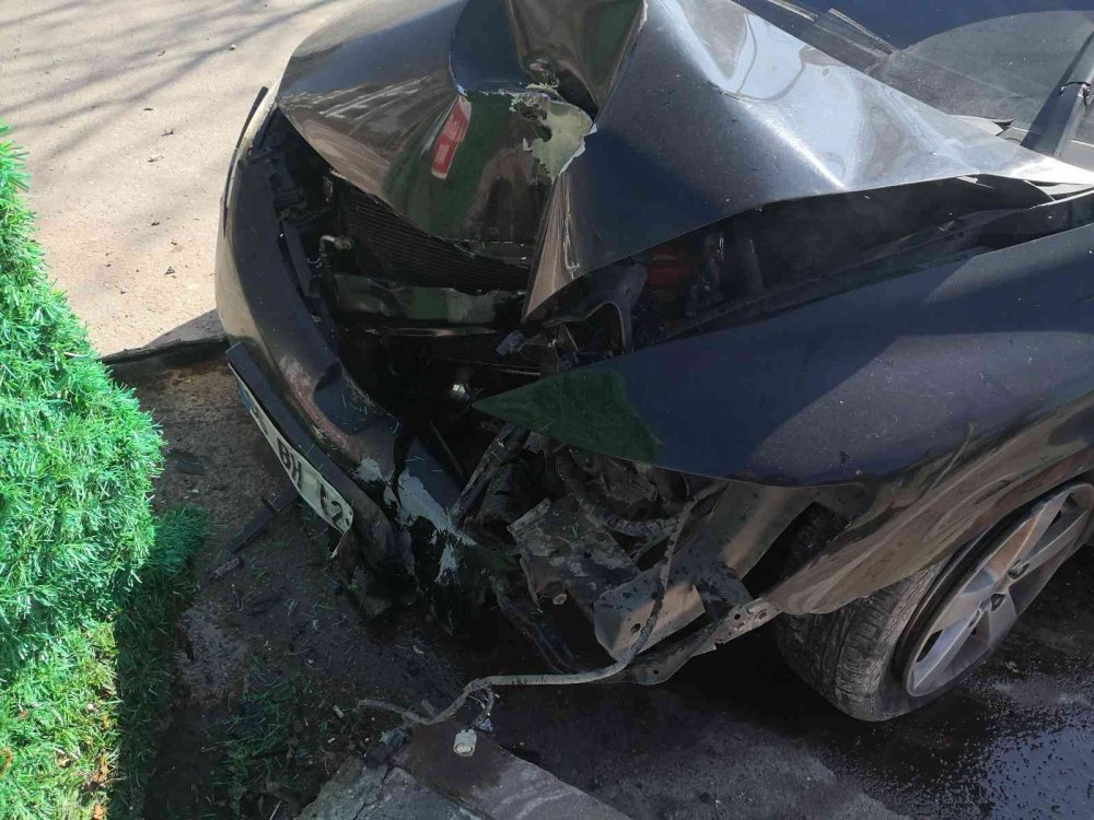 Aksaray'da Trafik Kazası Ucuz Atlatıldı