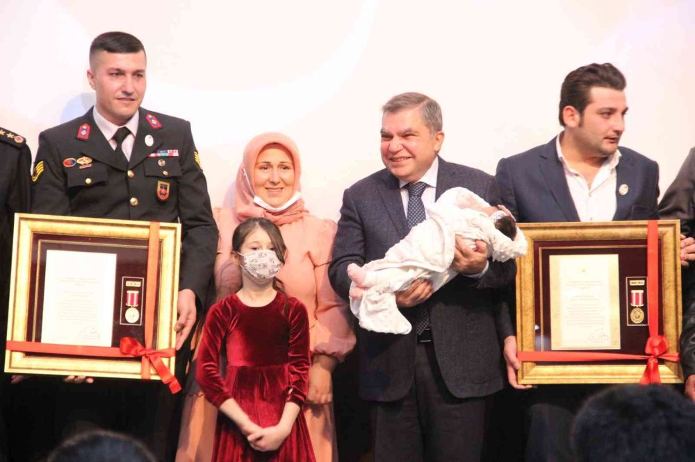 Karaman’da Kahramanlar İçin Devlet Övünç Madalyası Ve Beratı