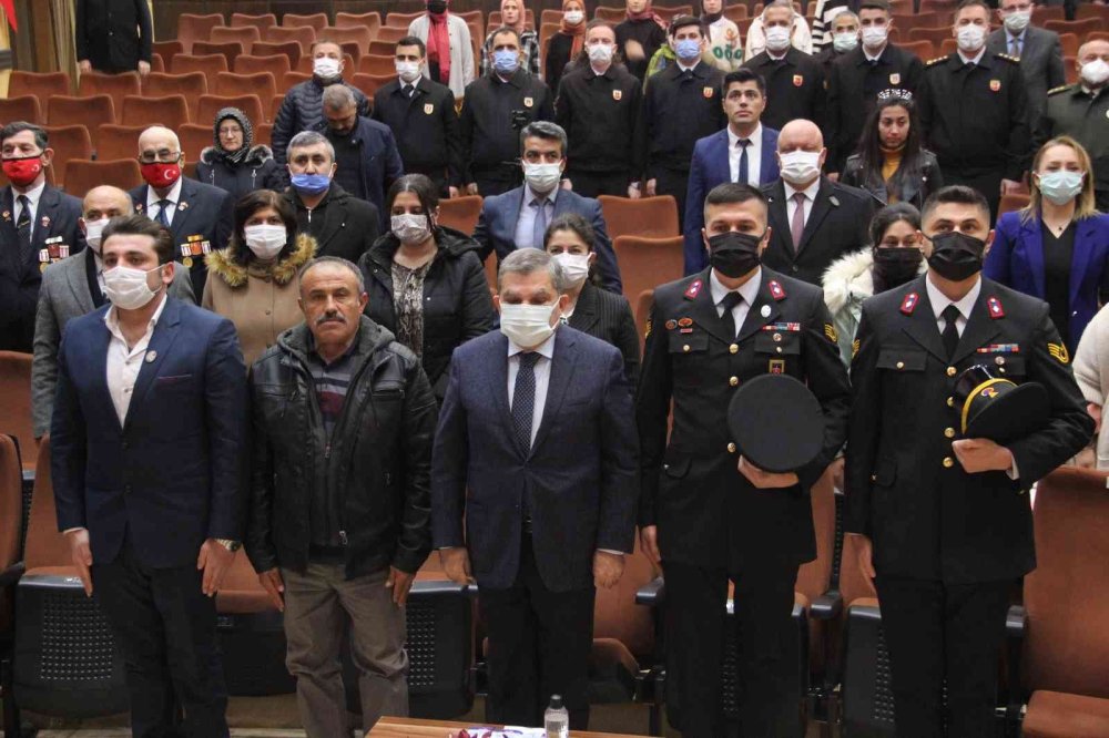 Karaman’da Kahramanlar İçin Devlet Övünç Madalyası Ve Beratı