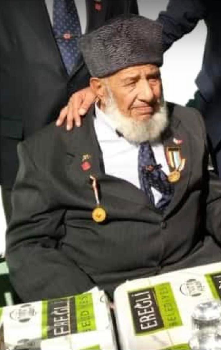 Ereğli'de Kore Gazisi Son Yolculuğuna Uğurlandı