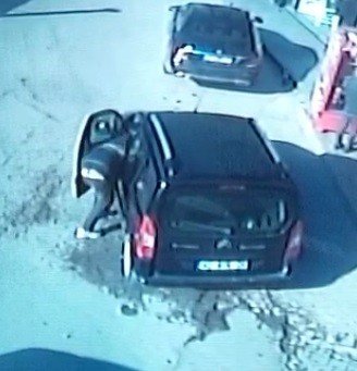 Konya'da Saniyelik Hırsızlık Olayı