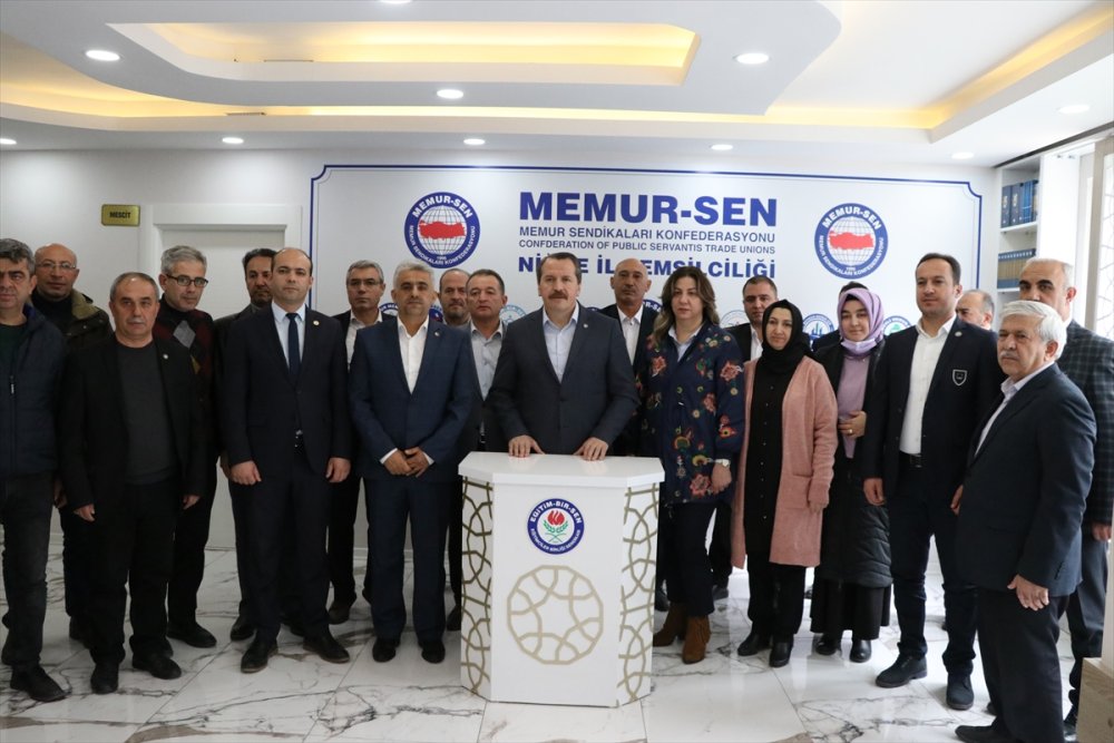 Memur-Sen Genel Başkanı Yalçın Niğde'den Seslendi