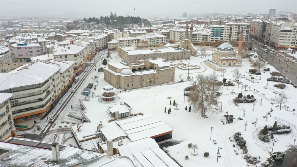 Kayseri ve Çevresinde Kar Yağışı