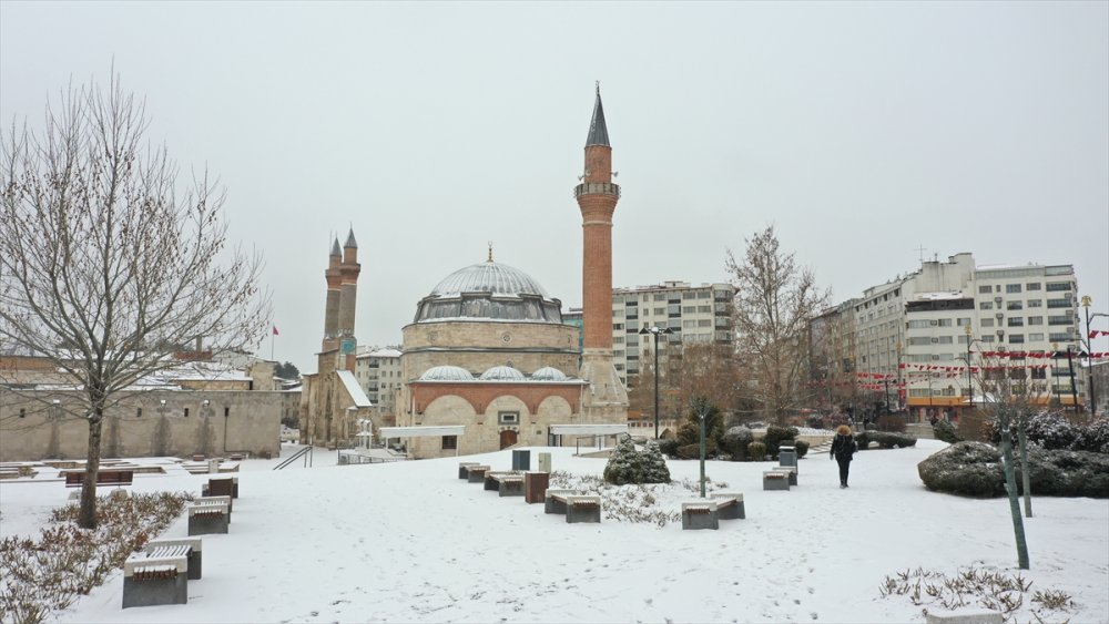 Kayseri ve Çevresinde Kar Yağışı