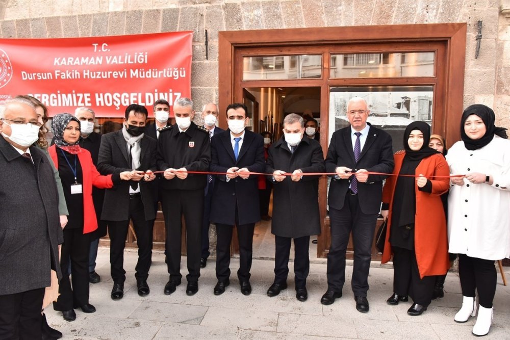 Karaman’da Huzurevi Sakinlerinden ‘Yaşlılar Haftası’ Sergisi