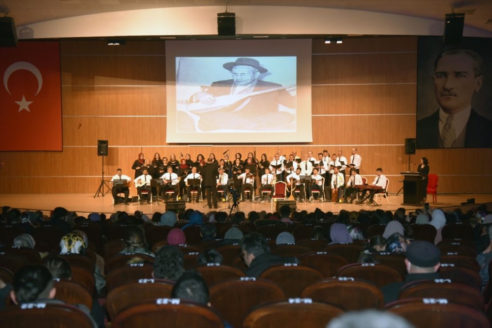 KMÜ'de Aşık Veysel'i Anma Gecesi