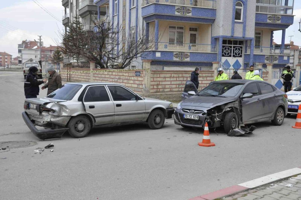 Karaman'da Torunun Haylazlığı Dedeyi Arabasından Ediyordu
