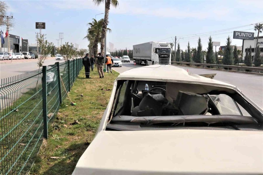 Kazada Yaralanan Avukatın Dava Tutanakları Polise Emanet