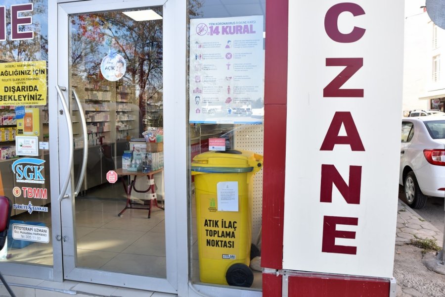 Üç Ayda 799 Kilogram İlaç Çevreyi Kirletmeden İmha Edildi