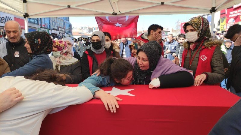 Kalp Krizi Sonucu Hayatını Kaybeden Astsubay Son Yolculuğuna Uğurlandı