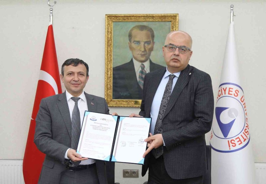 Erü İle Eti Maden İşletmeleri Genel Müdürlüğü Arasında İşbirliği Protokolü İmzalandı