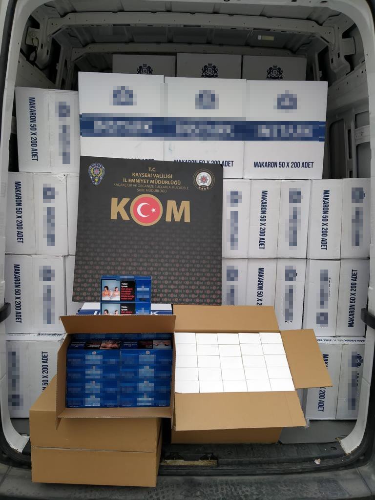 Kayseri Merkezli Kaçak Tütün Operasyonunda 50 Milyon Tl’lik Kaçak Ürün Ele Geçirildi