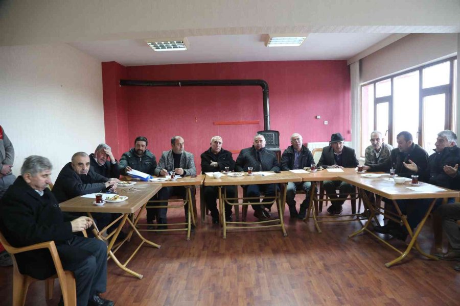 Melikgazi’de Kırsal Kesim Mahalle Muhtarları İle Toplantı Yapıldı