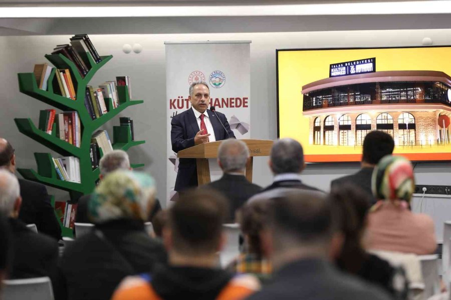 Talas’ın Kütüphanelerinde Hayat Var