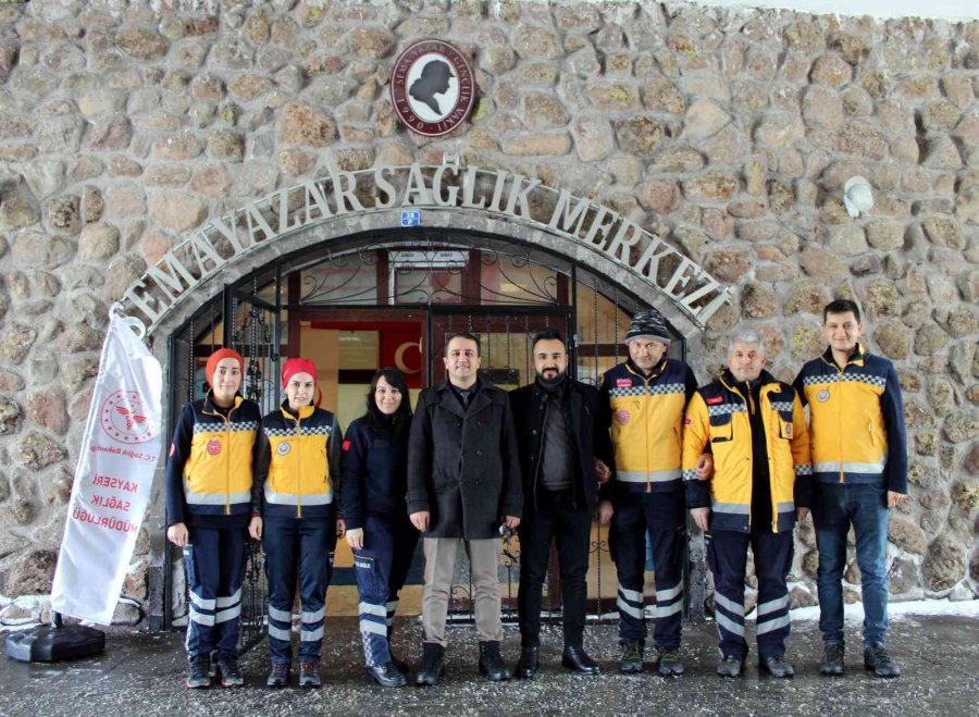 Sağlık Ekipleri Erciyes’te Görev Başında