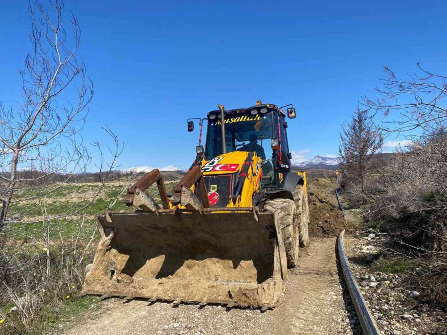 Asat’dan Manavgat Ve Serik’e 36 Bin 400 Metrelik Yeni İçme Suyu Hattı