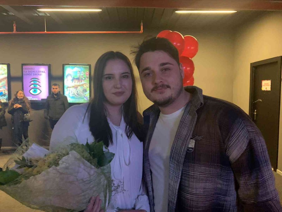 Hayatının En Mutlu Filminde ’evet’ Dedi