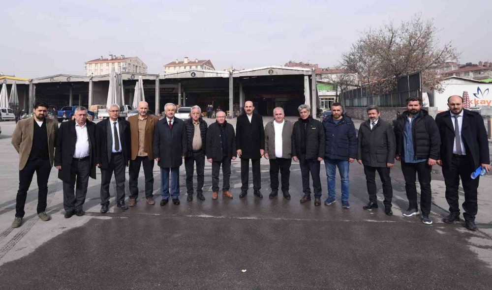 Başkan Altay Sebze Hali Esnafıyla Buluştu