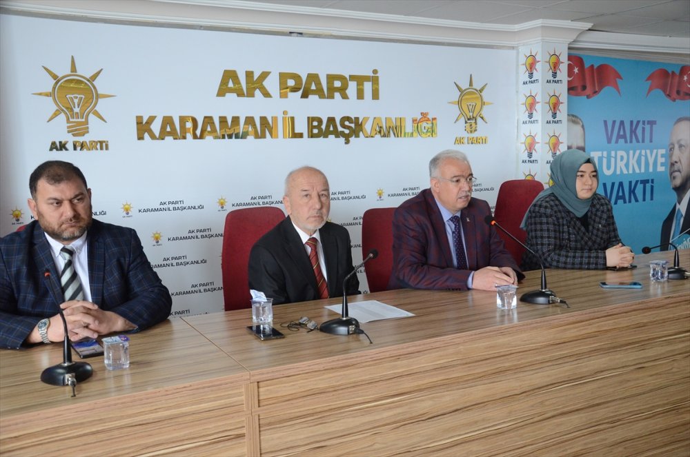 Ak Parti Karaman Merkez İlçe Yönetimi Tanıtım Toplantısı