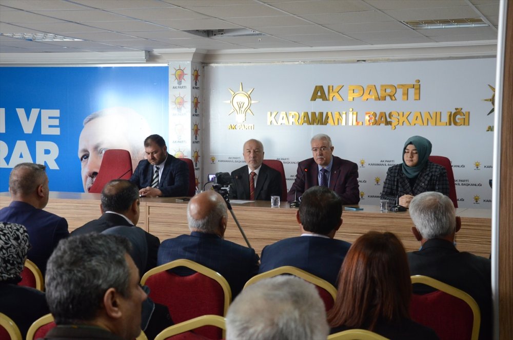 Ak Parti Karaman Merkez İlçe Yönetimi Tanıtım Toplantısı