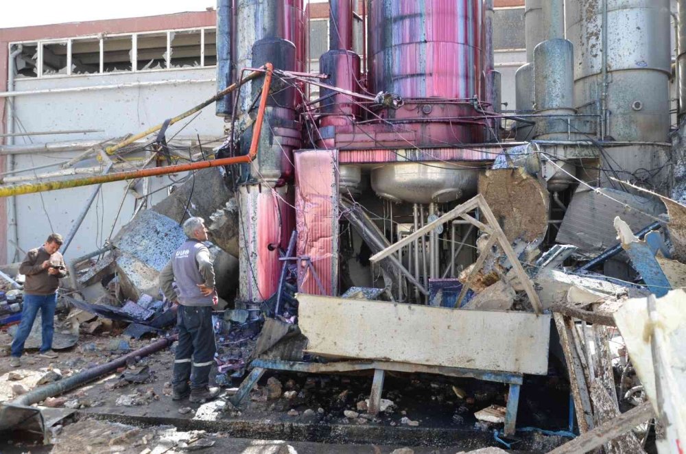 Ereğli'de Bir Fabrikada Patlama Meydana Geldi