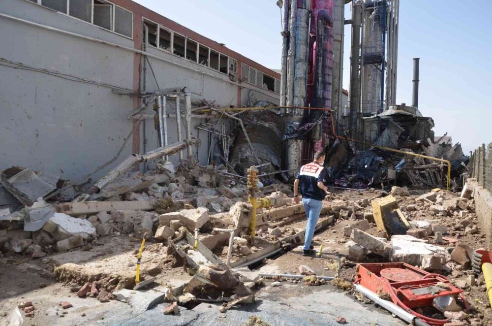 Ereğli'de Bir Fabrikada Patlama Meydana Geldi