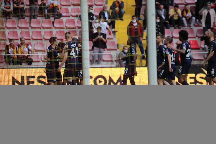 Spor Toto Süper Lig: Kayserispor: 0 - Fenerbahçe: 4 (maç Sonucu)