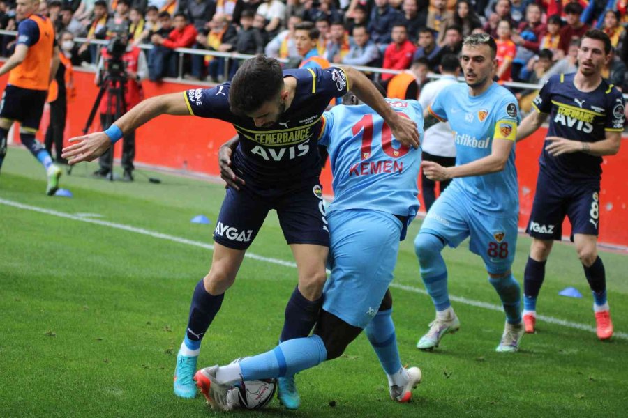 Spor Toto Süper Lig: Kayserispor: 0 - Fenerbahçe: 4 (maç Sonucu)