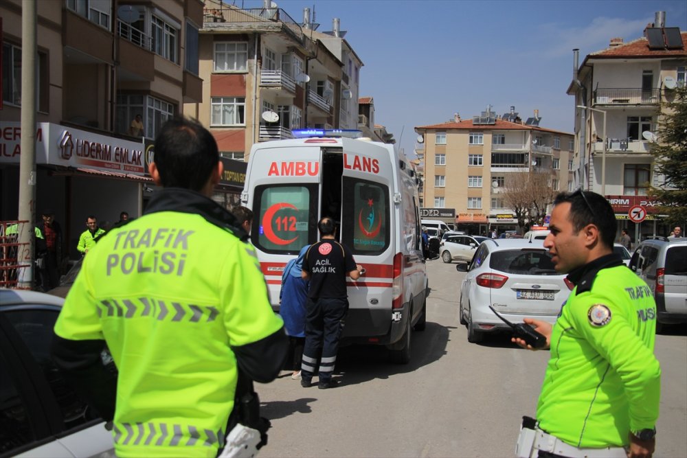 Karaman'da Motosikletin Çarptığı Çocuk Yaralandı