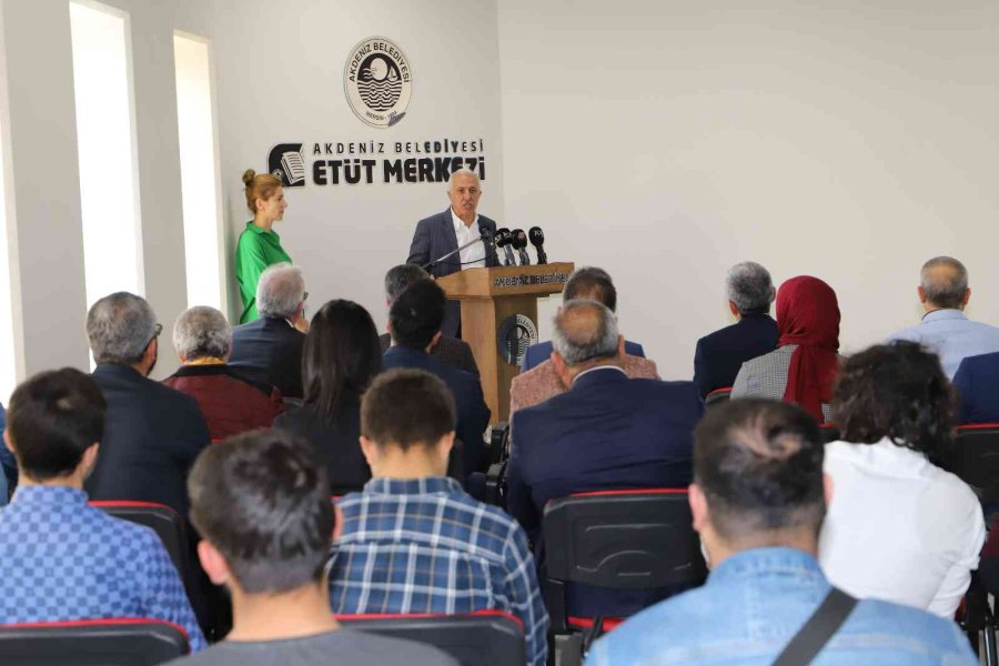 Akdeniz Belediyesi Etüt Merkezi Açıldı