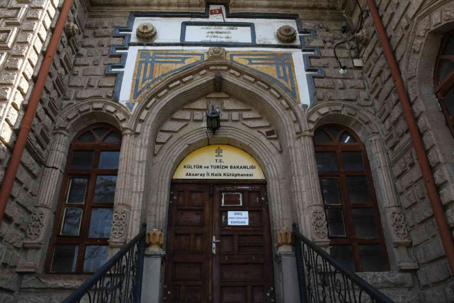 Aksaray’ın İlk Valisi Tarafından Yaptırılan “bilgi Yurdu” 96 Yıldır Hizmet Veriyor