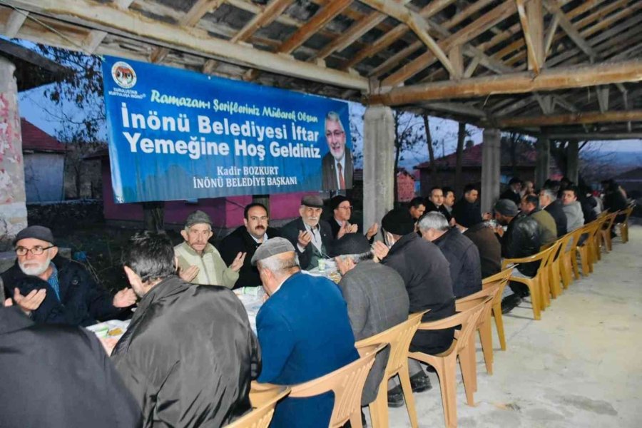 İnönü’de İftar Buluşmaları ’esnemez Mahallesi’ İle Başladı