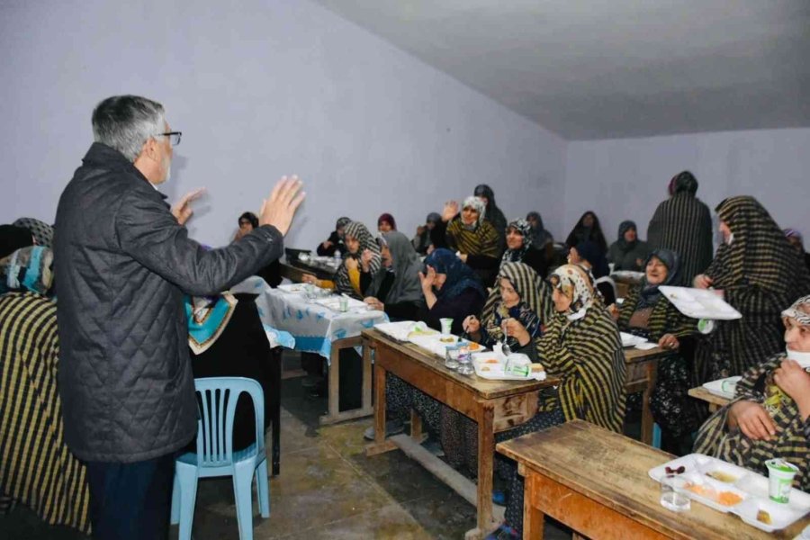 İnönü’de İftar Buluşmaları ’esnemez Mahallesi’ İle Başladı