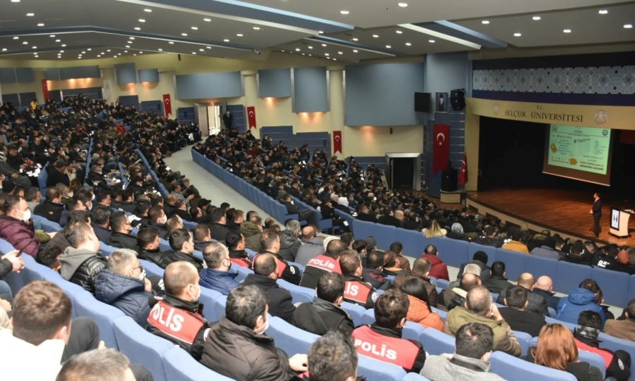 Konya’da Özel Güvenlik Ve Kolluk Görevlilerine "kaan Projesi" Anlatıldı