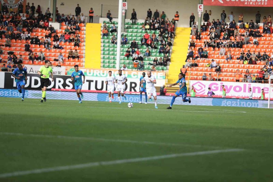 Spor Toto Süper Lig: A. Alanyaspor: 2 - Çaykur Rizespor: 1 (maç Sonucu)