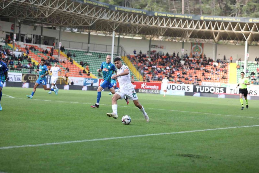 Spor Toto Süper Lig: A. Alanyaspor: 2 - Çaykur Rizespor: 1 (maç Sonucu)