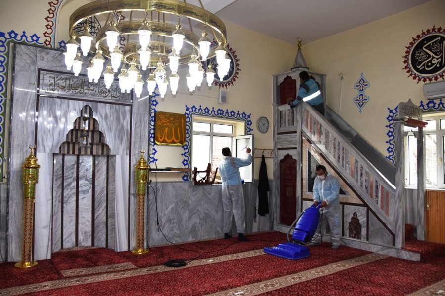 Kocasinan’da Camiler, Ramazan Ayında Da Gül Kokuyor