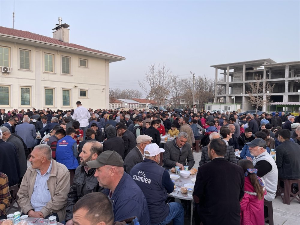 Aksaray'ın Eskil İlçesinde İftar Programı