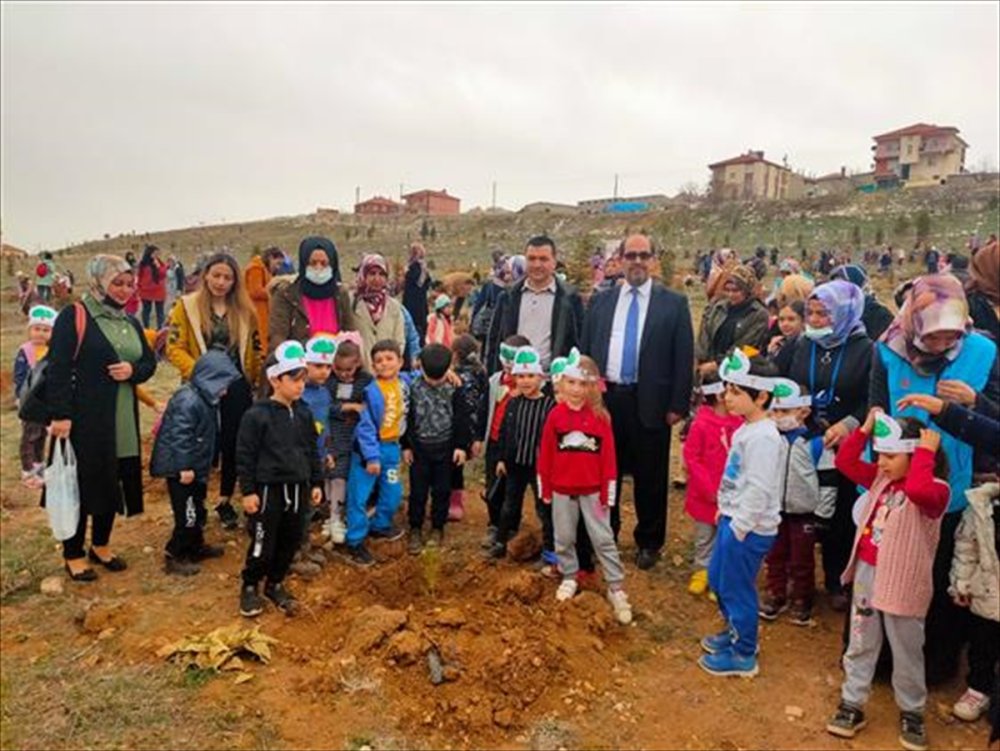 Karaman'da "Fidanımla Büyüyorum" Etkinliği Yapıldı